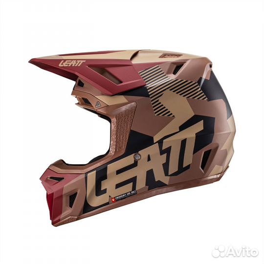 Композит Шлем Leatt Helmet Kit Moto 8.5 RubyStone