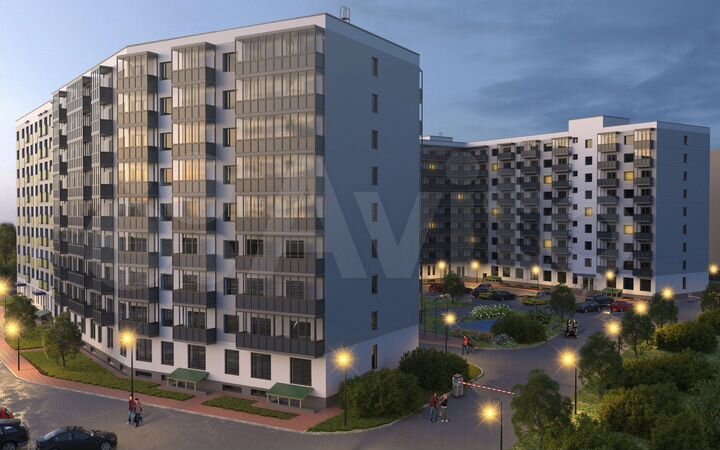 1-к. квартира, 34,1 м², 6/11 эт.