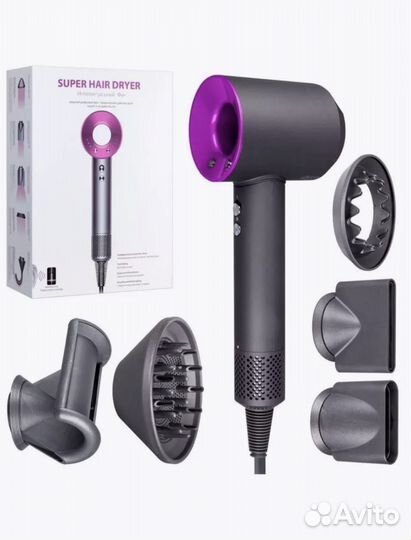 Профессиональный фен для волос HD-09 турбо