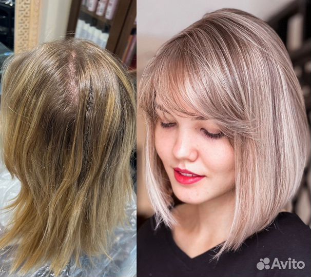 Стрижки, окрашивание, укладки