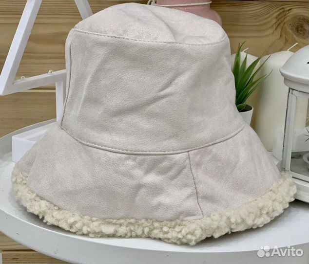 Панамка двухсторонняя женская барашка