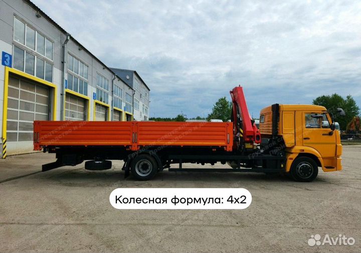 КАМАЗ 4308 с КМУ, 2024