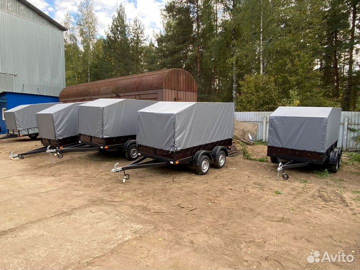 Прицеп легковой двухосный 3.0х1.5 усиленный