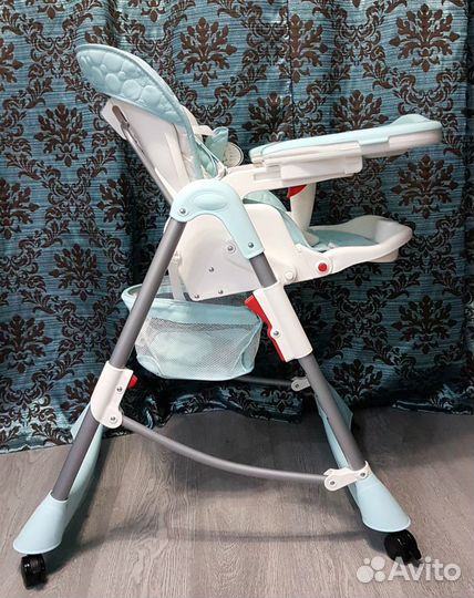 Стульчик для кормления Royal Classic Blu