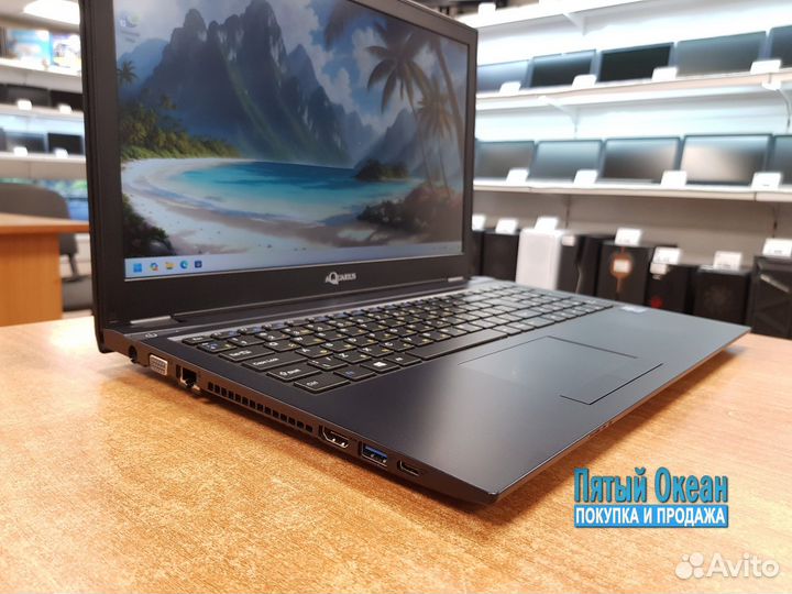 Ультрабук Aquarius 15 FHD, Core i5 8250U, DDR4 8Gb