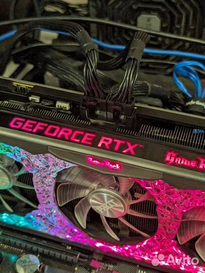 Видеокарта Palit GeForce RTX 3070 GameRock