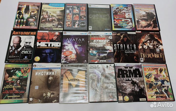 Компьютерные игры для PC cd games коллекция