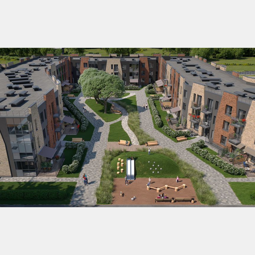 2-к. квартира, 61,8 м², 1/3 эт.