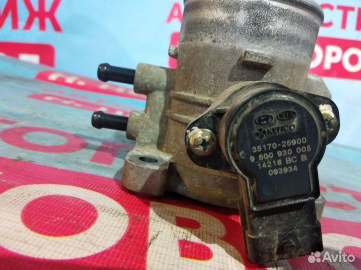 Дроссельная заслонка Киа Рио 2