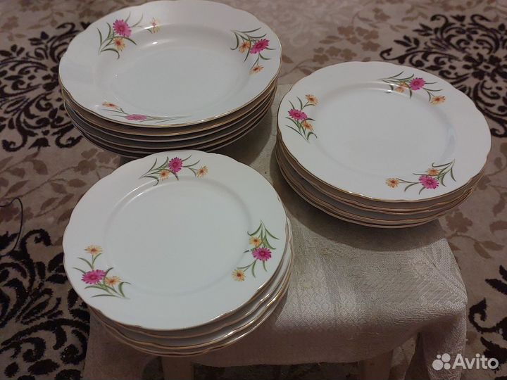 Сервиз столовый фарфор японский