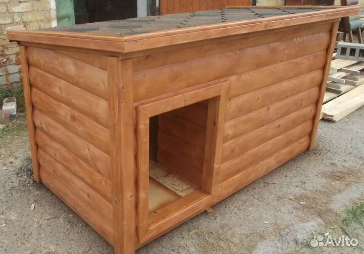 Будка для собаки утепленная