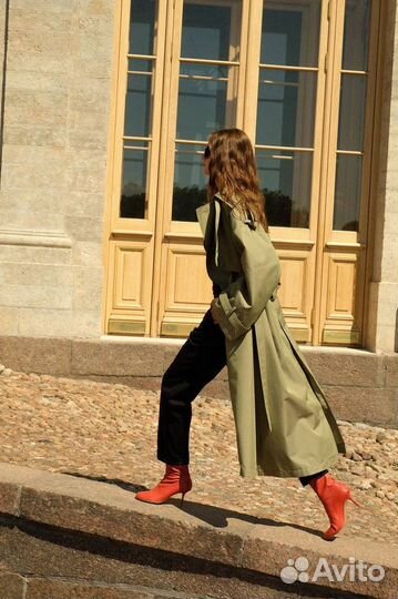 Ботильоны оранжевые 36,5р Эконика новые ориг