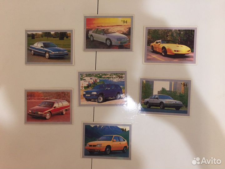 Календарики старые футбол, автомобили, животные