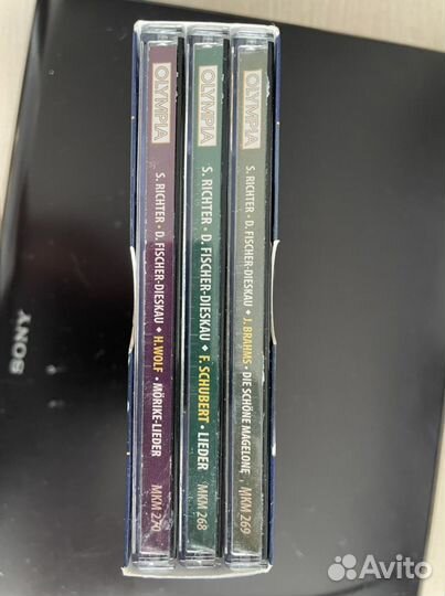 Cd диски С. Рихтер, Д. Фишер-Дискау