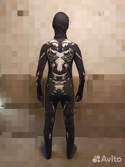 Костюм Веном для аниматоров взрослый на 178-185см