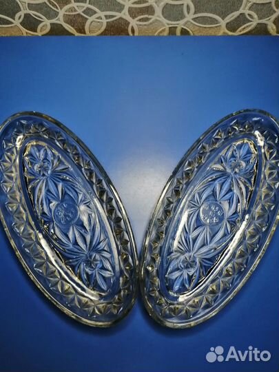 Селедочница стекло СССР