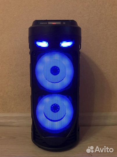 Колонка BT блютуз usb fm радио aux караоке