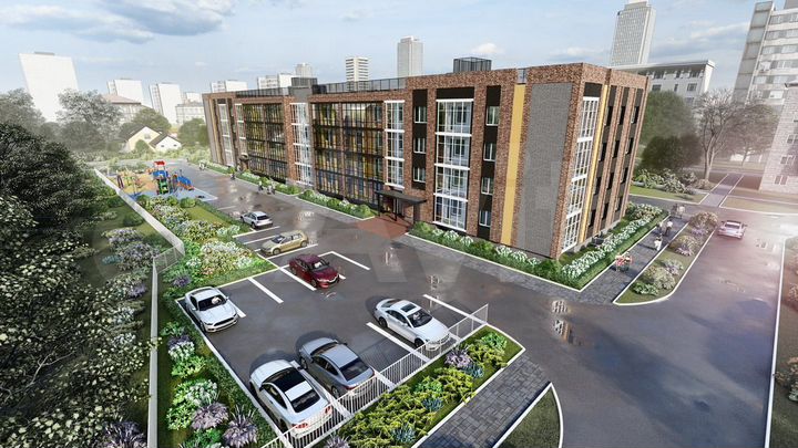 1-к. квартира, 26,4 м², 1/4 эт.