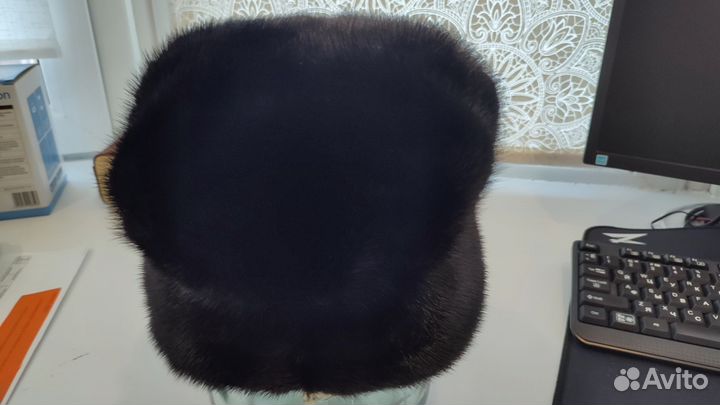 Шапка норковая женская бу