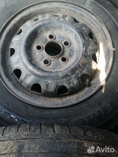 R14 Agate HF-638 185/75, PCD 5x100 DIA 57.1