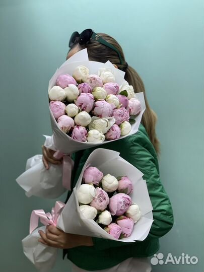 Пионы букеты