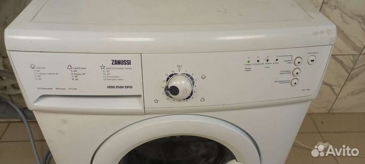 Стиральная машина zanussi