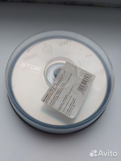 Диски DVD+R и диски CD-RW чистые