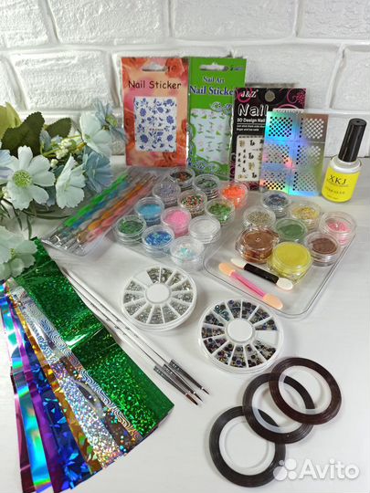 Новый большой набор для дизайна ногтей