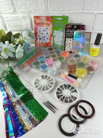 Новый большой набор для дизайна ногтей