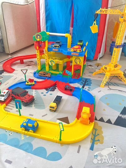 Гараж полесье с дорогой