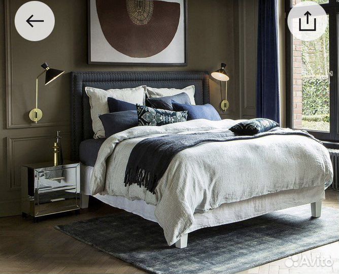 Тумба прикроватная зеркальная Лярядут