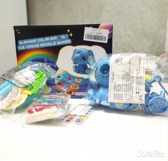 Набор для лепки новый развивающий