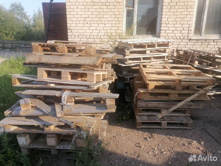 Лом поддонов, на дрова