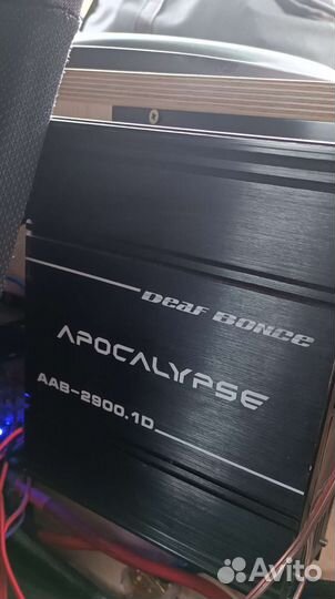 Сабвуфер и усилитель