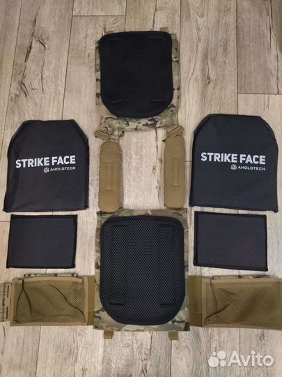 Плитник Multicam с бронепакетами