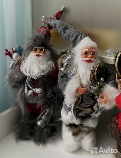 Дед мороз под елку Санта Клаус подарок новый год