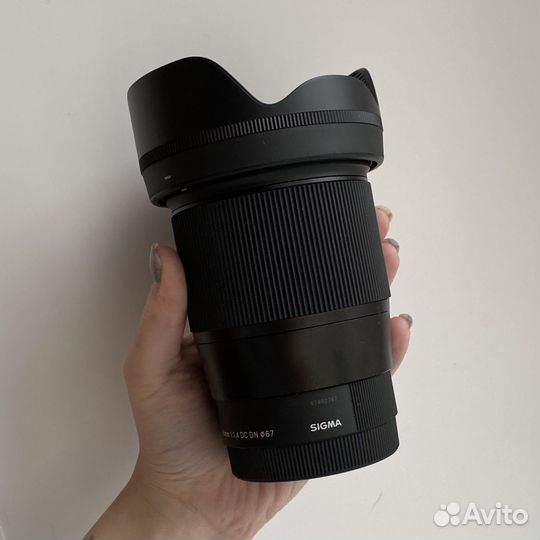 Объектив Sigma 16mm f/1.4 DC DN 67 Sony E