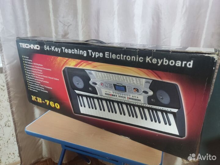 Синтезатор techno KB-760