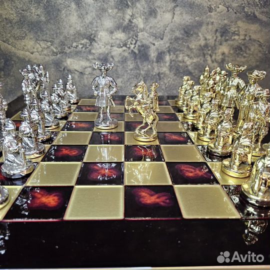 Шахматы Manopoulos, бронза