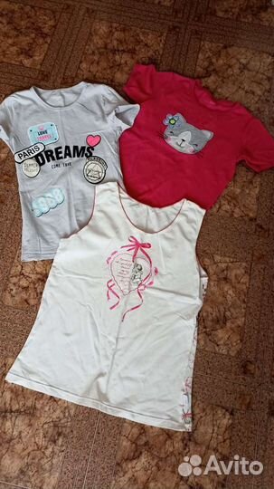 Пакет вещей на девочку рост 134 140