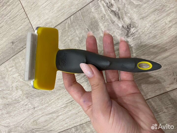 Расчёска-тример Foolee фурминатор для животныхЭ