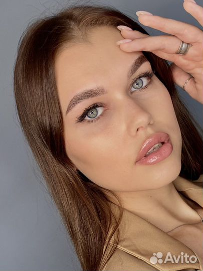 Окрашивание бровей, ламинирование ресниц