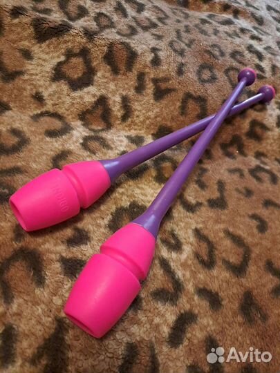 Булава для художественной гимнастики indigo 36см