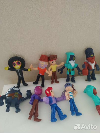 Игрушки/фигурки Brawl Stars, 19 штук