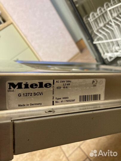 Посудомоечная машина Miele