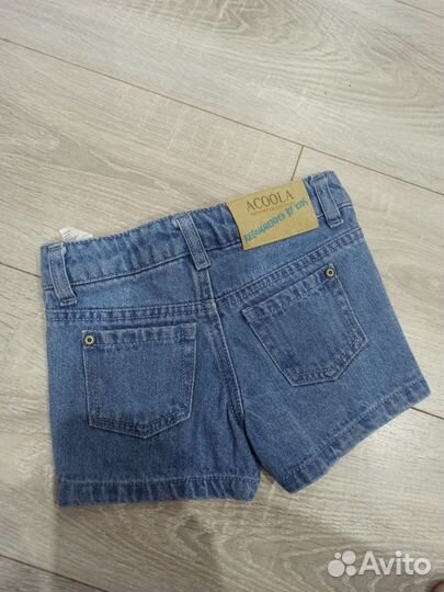 Шорты джинсовые 98 для девочки