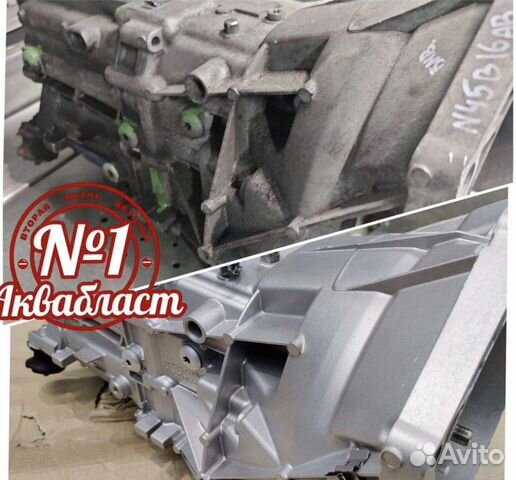 Мойка и очистка деталей аквабластингом