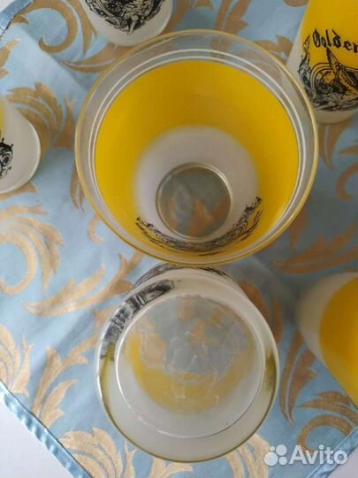 Стаканы, фужеры три комплекта