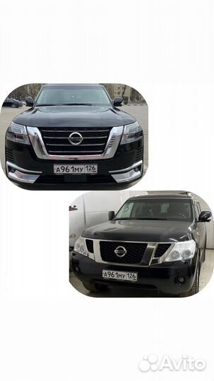 Рестайлинг Nissan Patrol