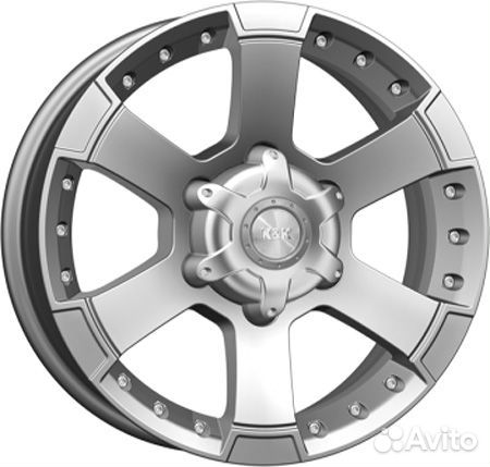 K&K M56 : 7x16 6*139,7 Et:20 Dia:67,1 Блэк платинум